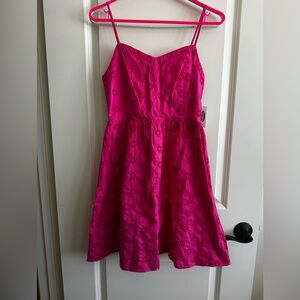 NWT Old Navy Women’s Hot Pink Dress XS Petite